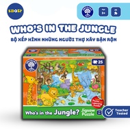Bộ xếp hình Whos in the Jungle? - Orchard Toys giúp trẻ phát triển kiến thức và kỹ năng quan sát