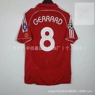 Retro Jersey 0607 Ac22 Kaká Real Madrid Barcelona Messi No.10 Ronaldinho Soccer Jersey