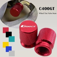 รถจักรยานยนต์ล้อยางวาล์ว Stem Caps สำหรับ BMW C400GT C400 GT C 400 GT C 400GT Aerated ปากยางแก๊สหัวฉ