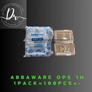 ABBAWARE OPS 1H/BEKAS KUIH/BEKAS PLASTIK/KOTAK KUIH