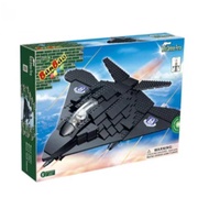 Playable [BanBao Building Blocks] 8704 Defense Series-F117 Fighter