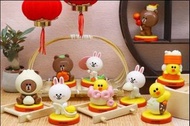 line friends盲盒 chinese food trip  sally