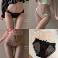 Haley E11 New Haley E11 Sexy Soft Silk Mesh Lace Women's Panties