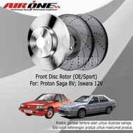 Proton Saga 8V Saga Iswara 12V Front (Depan) Disc Rotor Racing Disc Brake 2pcs