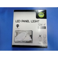 4' 12w led downlight square