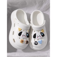 Hole Shoe Accessories Women's Shoes Buckle Korean Flower ins Cartoon diy Decoration Crocs Accessorie