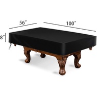 amberr Billiard Pool Table Cover,Pool Table Cover 8 feet Waterproof (8ft:100x56x8in) EHIT