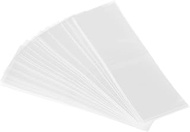 PATIKIL Pack of 250 Perforated Film PVC Shrink Tape for Caps 2.2 to 2.24 Inches 92 x 30 mm Clear