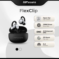 HiFuture FlexClip Open Ear Clip Wireless Earbuds Bluetooth 5.4 ENC Lightweight Sport Earphones IPX5 