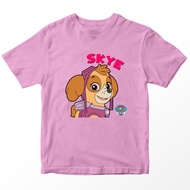 1-10 Years Old Kids Paw Patrol Pink Skye 2 T-Shirt