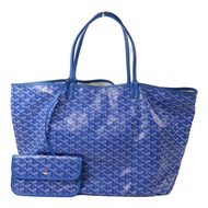 GOYARD 塗層帆布Saint Louis GM銀扣手挽袋