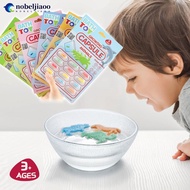 NOBELJIAOO Creative Magic Growing Dinosaur Capsule Toy Soft Baby Cognition Toys Early Educational To