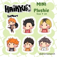 Haikyuu Mini PLUSHIE KEYCHAIN / KEYCHAIN STUFFED DOLL / STUFFED DOLL PLUSH / ANIME DOLL / ANIME STUF