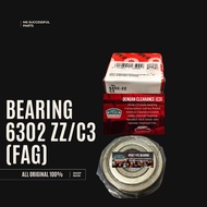 BALL BEARING 6302 ZZ/C3 FAG Original 6302 ZZ 6302ZZC3