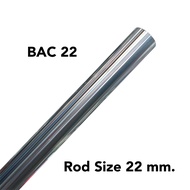 แกนไฮดรอลิค เพลาสำเร็จ ฮาร์ดโครม (Hard Chrome Rod) S45C Dia 10 - 28 mm. แข็งแรง ทนทาน