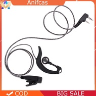 2 Pin K Type Earpiece Headset with PTT MIC for BAOFENG Walkie-talkie