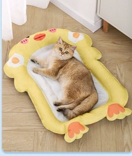 PetStern Pets Cooling Bed สัตว์เลี้ยงเสื่อทำความเย็นเตียงนอนนุ่มยืดหยุ่นพับได้สุนัขเสื่อทำความเย็นสำหรับสุนัขแมวฤดูร้อน