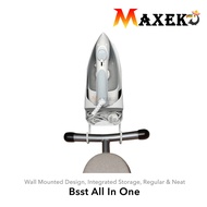 MAXEKO 🕊 8888-1 Wall Mounted Iron Hanging Rack Iron Board Door Wall Mount Storage Rack Holder Hanger