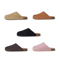 Ad Slippers Men Women Shoes Sand Leather Autumn Baotou Moken 2025 Muller Lightweight Style Birkensto