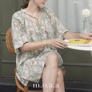 Lehla Dress in Garden | Moaa Collection