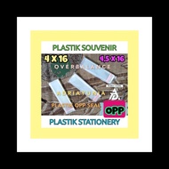 Opp Plastic 4x16 4.5x16 5x16 Stationery & Souvenir - Opp Plastic 4 x 16 4.5 x 16/ 5 x 16/ Stickmie -
