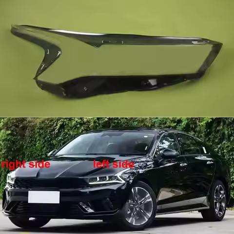 For Kia K5 (Overseas Version) 2020 2021 2022-2025 Headlight Cover Transparent Lampshade Lamp Lens He