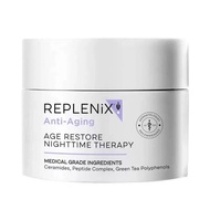 topix replenix Anti-Aging  AGE RESTORE  NIGHTTIME THERAPY綠茶多酚修復晚霜50g抗氧化提亮面霜