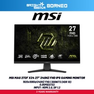 MSI Mag 272f X24 27" 240HZ FHD Ips Gaming Monitor