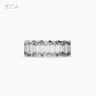 KCA EMERALD Band - 925 Sterling Silver Ring