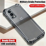 For OnePlus Nord 2 5G DN2101 DN2103 Soft Silicone Translucent Black Jelly Case Transparent Military 