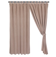 Eurotex Blackout Curtain Block 100% Sunlight 3 Ways Hanging Options (1 Piece) TJ370