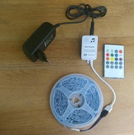 Angelila LED Strip Lights 10m 15m 20m 30m 40m in a Line RGB 5050 LED Smart WiFi Strips Light Color C