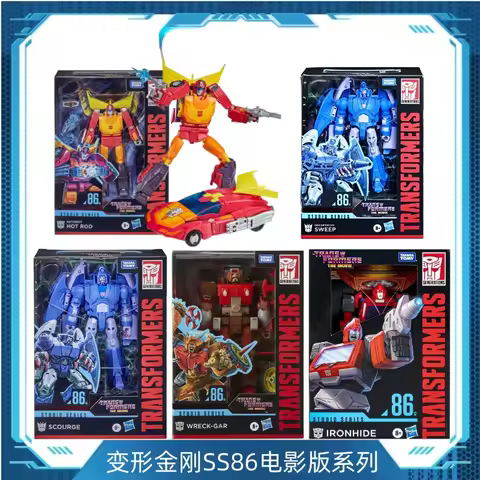 Takara Tomy Hasbro Transformers SS86 Hot Rod Ironhide Wreck-Gar Scourge Sweeps Blurr Starscream Gnaw