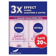 Ready Stock -Deadorant Nivea Pearl&Beauty (2x50ml)