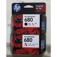 HP680 ORIGINAL INK BLACK AND TRI COLOUR