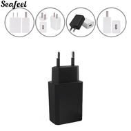 (Seafeel) Fireproof Mini Charger USB US/EU Plug Charging Adapter Intelligent Chip for Travel