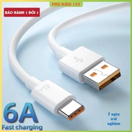 6A fast charging cable for XM to USB to Type C. Type C fast charging cable, Type C charging cable, 6