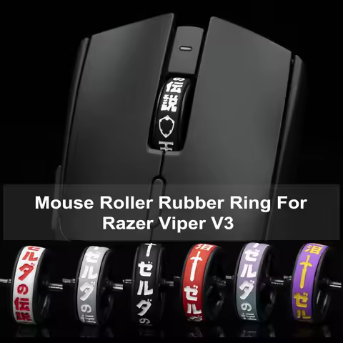Mouse Roller Rubber Ring For Razer Viper V3 HyperSpeed Replacement Scroll Wheel Collar Only Ring for