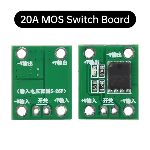 Trigger Switch Controller Module MOS High Power 20A 50A 100A 5-26V FET PWM Regulation Electronic Swi