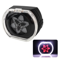 Lampu Kabut Dekoratif Mata Malaikat LED Motor Putar 360° (Merah) Lampu Putar Sharingan Iblis ukuran 