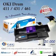 OKI B411 Drum/B431/ OKI B412 drum/ OKI B432 drum/ B512/ B472. B492 G&G brand with premium quality