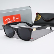 official store Ray-Banˉ sunglasses luxury men's driving leisure sunglasses UV400 women original glas
