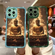 Infinix Smart 5 Zero X Neo Hot 8 Pro Cartoon Gold Tathagata Buddha Case T6