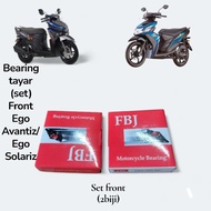 Bearing tayar depan FBJ-JAPAN 2RS (set 2biji) Ego Avantiz/Ego Solariz