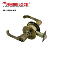 AMERILOCK Door Knob Lever Type Lockset ( AL3800 ) for Bedroom with 3 keys