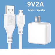 VIVO 9V 2A Fast Charger for Vivo 5V/2A V9 V7 V5 Plus Y17 Y11 Y19 V17 V15 Pro V9 V7 V5 Plus Android C