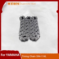 Otom Motorcycle 3X4-114 Link Timing Chain Set Engine Camshaft Para sa YAMAHA YZ250F WR250F KAWASAK 9