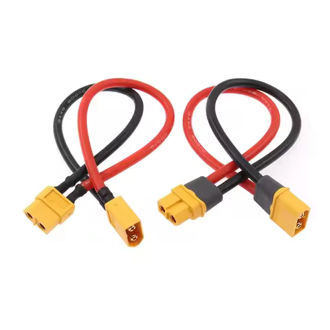 1Pcs RC Battery Charger 18 AWG 16AWG 12AWG 10AWG XT60 XT90 EC5 Plug Male Female Extension Cable Wire