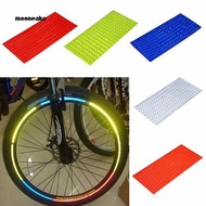 ☼Mooncake☼Fluorescent MTB Bike Bicycle Sticker Cycling Wheel Rim Reflective Stickers Decal