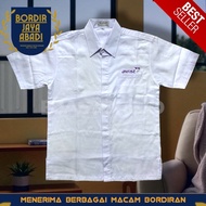 KEMEJA Avrist Asset Management K1 White Shirt